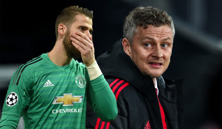 HLV Solskjaer vẫn tin tưởng De Gea