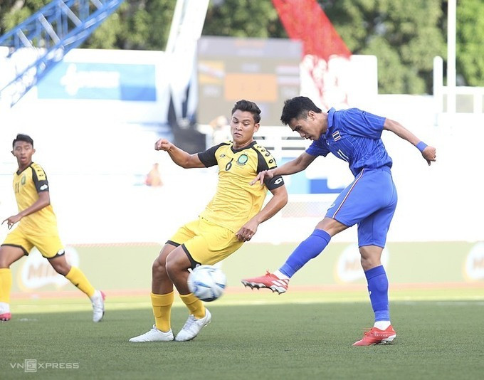 Thái Lan thắng đậm Brunei. Ảnh:: Vnexpress