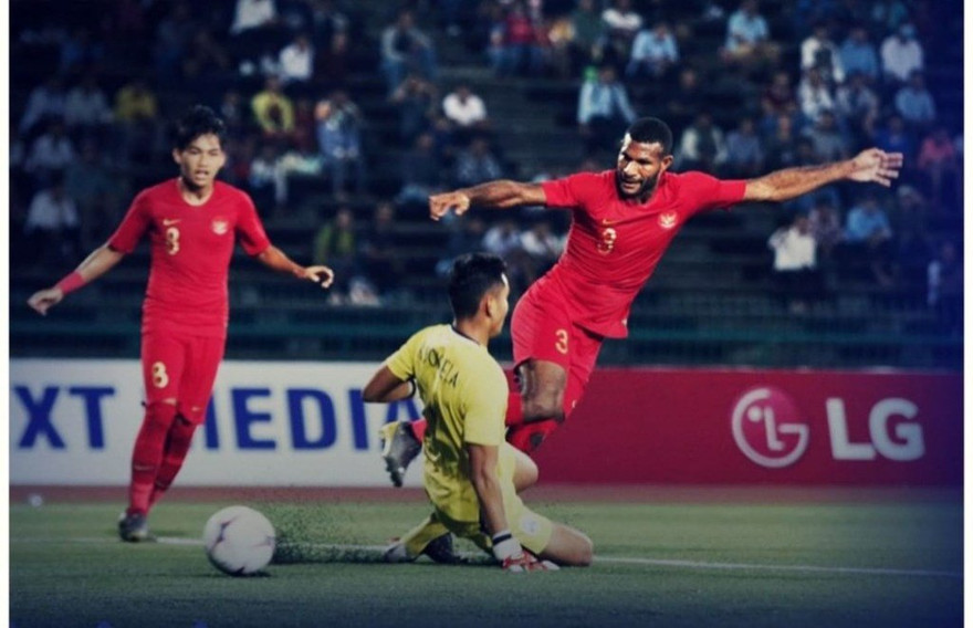 U22 Indonesia xuất sắc đánh bại U22 Campuchia