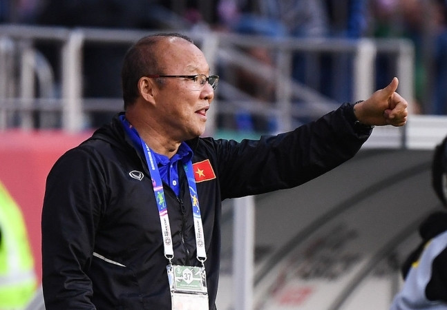 HLV Park Hang Seo. Ảnh: Naver Sports.