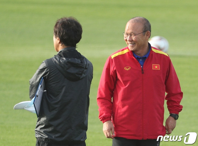 HLV Park Hang Seo. Ảnh: Naver Sport.