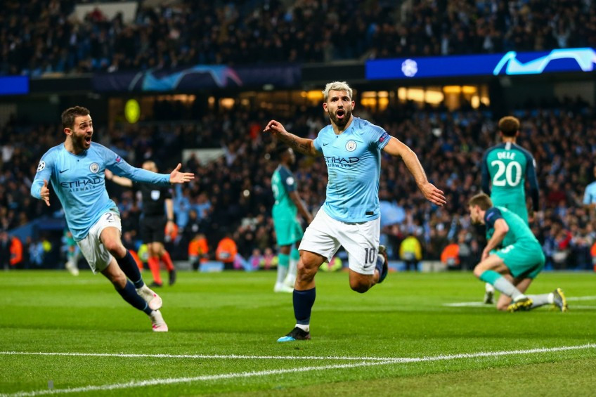Sergio Aguero và đồng đội sẽ gặp lại Tottenham vào tối nay