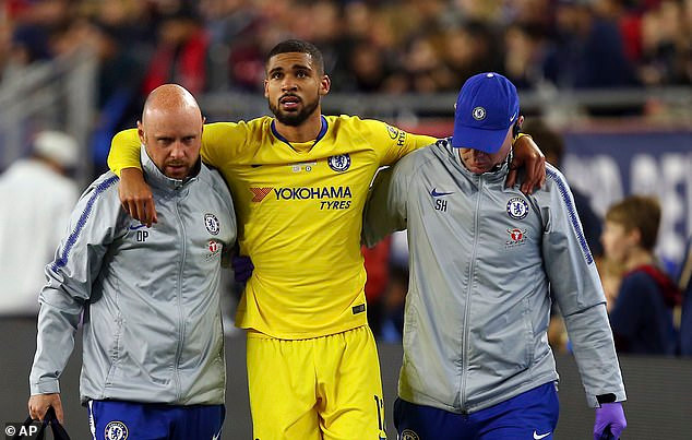 Ruben Loftus-Cheek chấn thương nặng trên đất Mỹ.