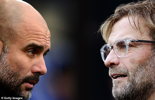 Pep Guardiola và Jurgen Klopp