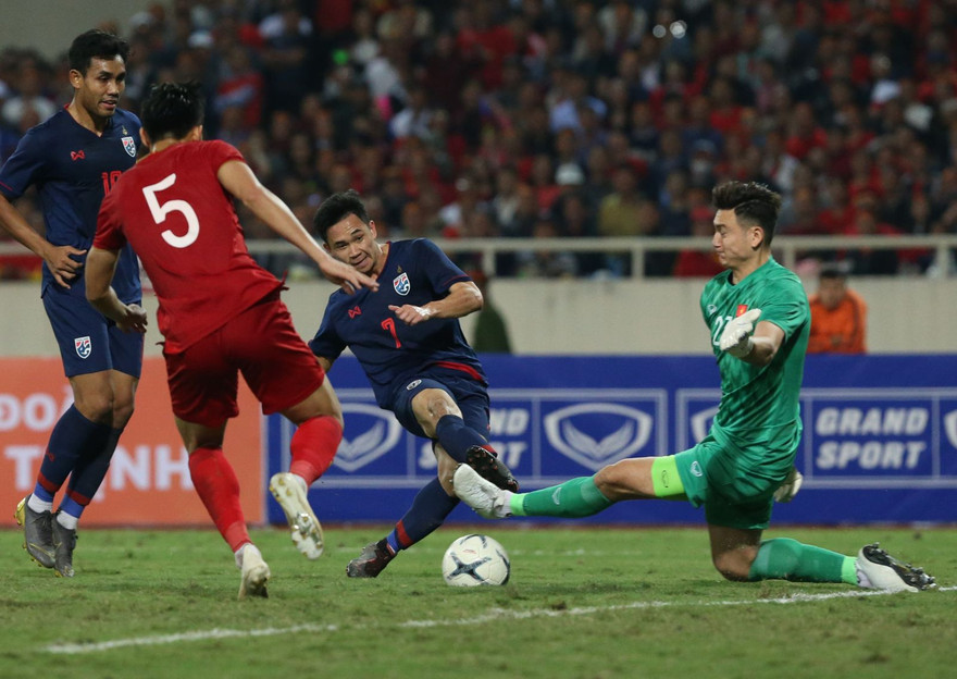 Thống kê đáng báo động của tuyển Việt Nam ở trận Thái Lan