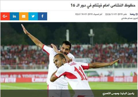 Báo Jordan tự tin đội nhà thắng dễ tuyển Việt Nam