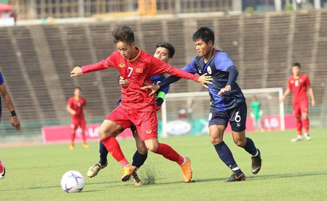  U22 Việt Nam có trận đấu khó khăn trước U22 Campuchia