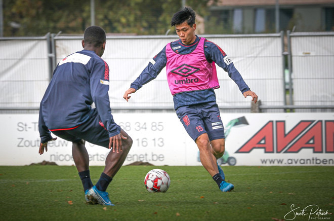 Nguyễn Công Phượng không được tin dùng ở Sint-Truidense.