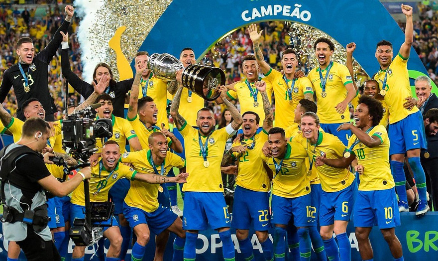 Bị đuổi người, Brazil vẫn vô địch Copa America 2019
