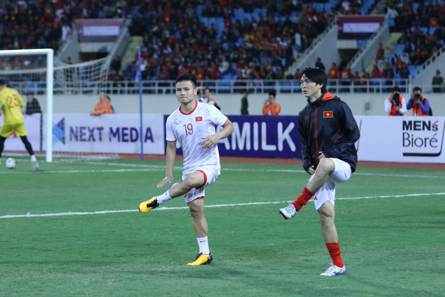 Tuấn Anh và Quang Hải