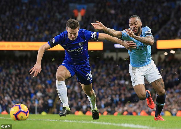 Cesar Azpilicueta và các đồng đội đã chơi quá tệ trước Man City