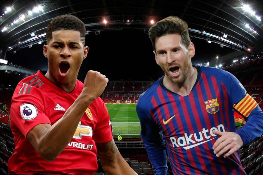 Xem tứ kết Champions League M.U vs Barcelona trên kênh nào?