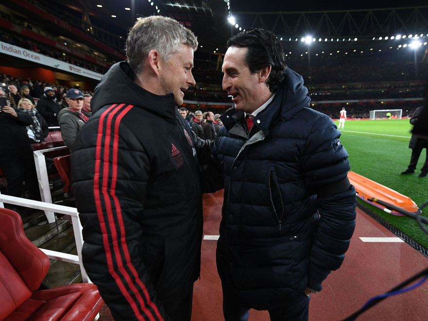 Unai Emery từng thua Ole Solskjaer ở FA Cup
