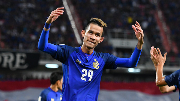 Sanrawat Dechmitr bỏ lỡ vòng 1/8 Asian Cup 2019 vì chấn thương