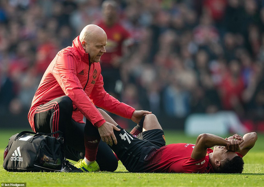 M.U mất một loạt cầu thủ vì chấn thương.