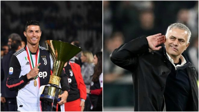 Ronaldo muốn tái hợp Mourinho ở Juve