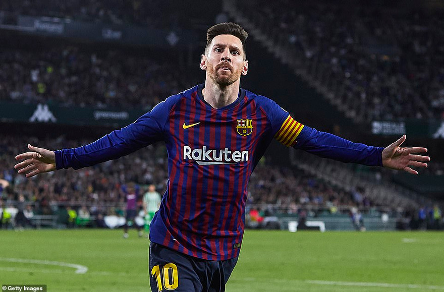 Lionel Messi tỏa sáng rực rỡ trước Real Betis