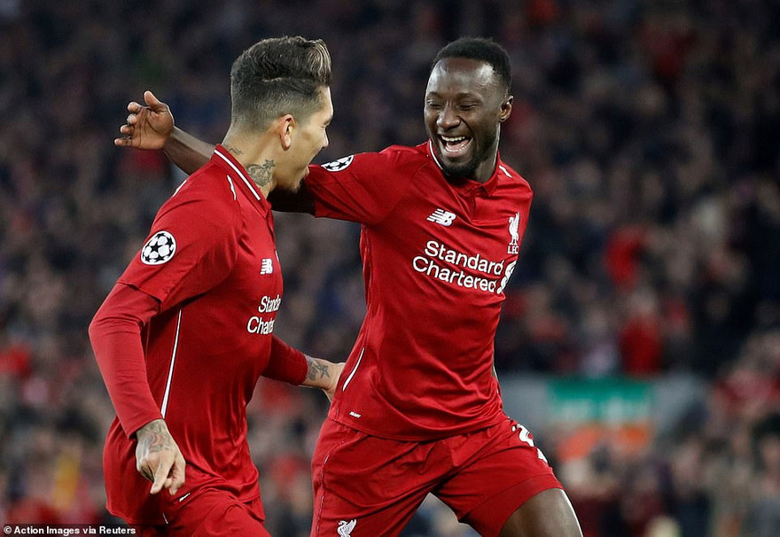 Naby Keita và Firmino lập công giúp Liverpool thắng dễ Porto