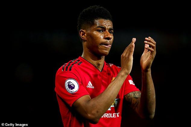 Marcus Rashford đã tịt ngòi 5 trận liên tiếp