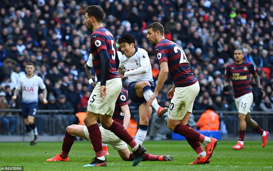  Son Heung Min ghi bàn duy nhất giúp Tottenham đánh bại Newcastle