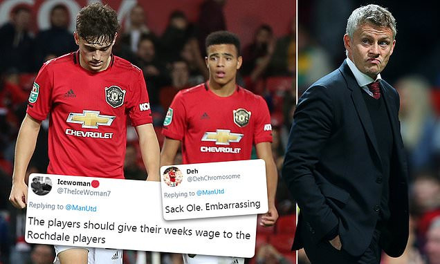 Người hâm mộ M.U đòi sa thải HLV Solskjaer.