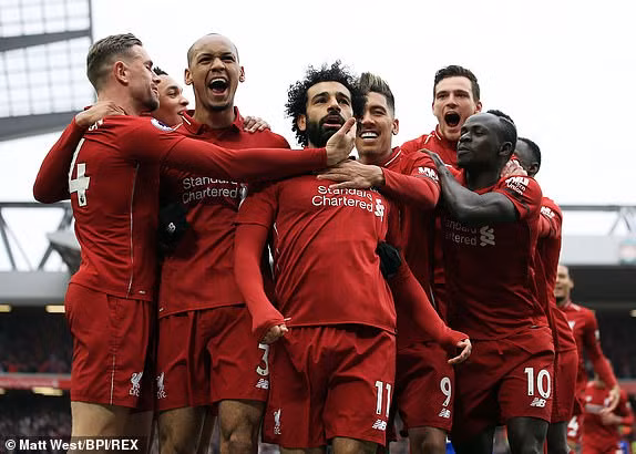 Sadio Mane đánh đầu mở tỷ số cho Liverpool