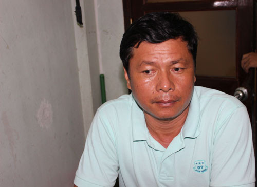 Lái xe Đỗ Khắc Hải. Ảnh: Công an Thanh Hóa