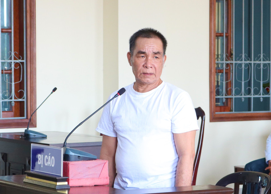 Bị cáo Linh tại phiên tòa - Ảnh: Kim Hà.