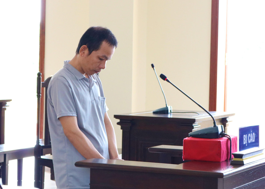 Bị cáo Út tại phiên tòa - Ảnh: Kim Hà