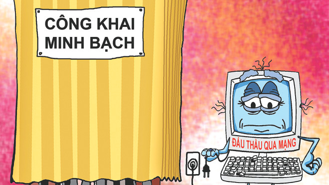 Đấu thầu qua mạng: Nhiều nơi sợ minh bạch!