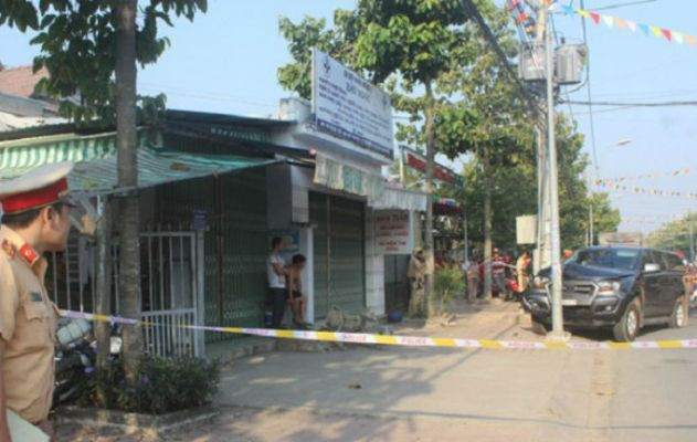 Hiện trường vụ tai nạn khiến CSGT bị thương nặng