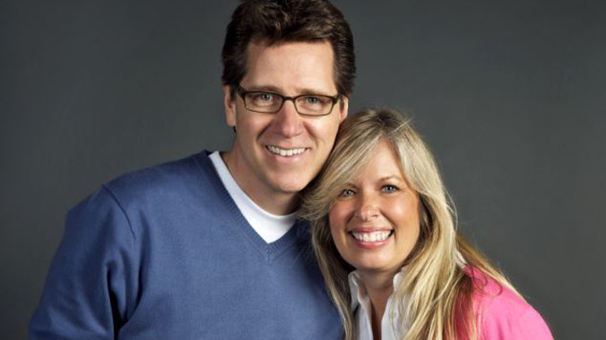 Tiến sỹ Leslie Parrot và vợ 