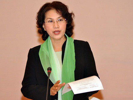 Đồng chí Nguyễn Thị Kim Ngân - Ủy viên Bộ Chính trị, Phó Chủ tịch Quốc hội