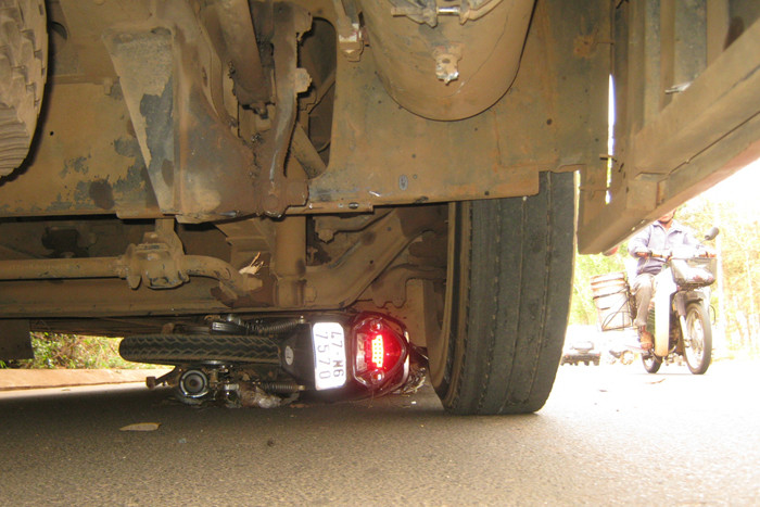 Hiện trường vụ tai nạn