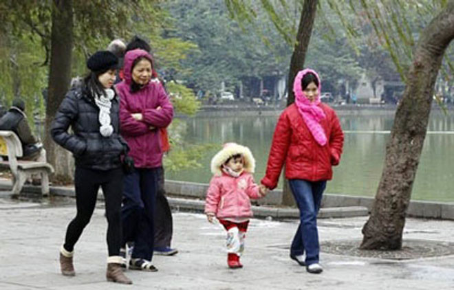 Rét đậm, rét hại có thể kéo dài đến cuối tuần