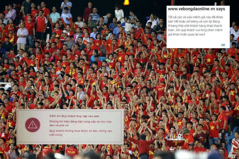  Fox Sport cho rằng VFF không lường trước được nhu cầu của người hâm mộ