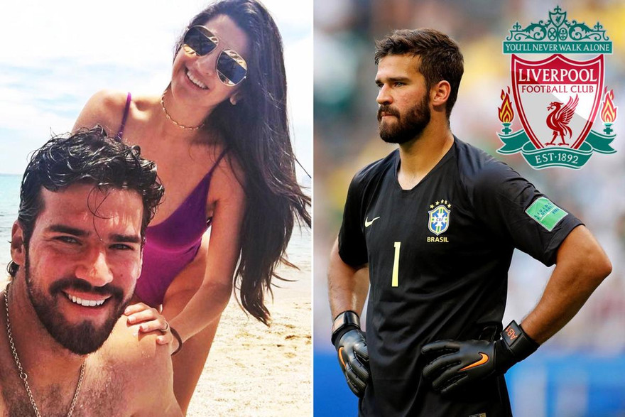 Alisson Becker được xem là "biểu tượng sex" ở bóng đá Brazil