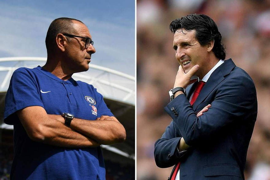 HLV Sarri và Emery sẽ tạo ra cuộc so tài rất thú vị