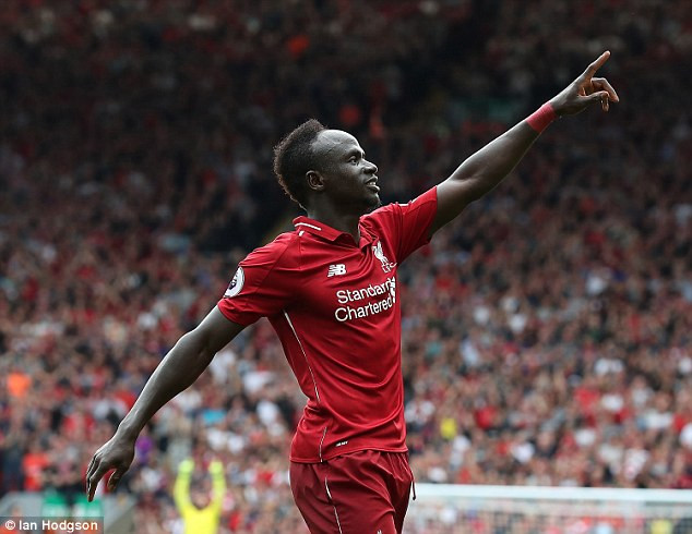 Sadio Mane đang tỏa sáng trong màu áo Liverpool