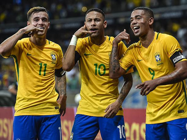 Brazil là đội bóng đáng xem nhất World Cup 2018.