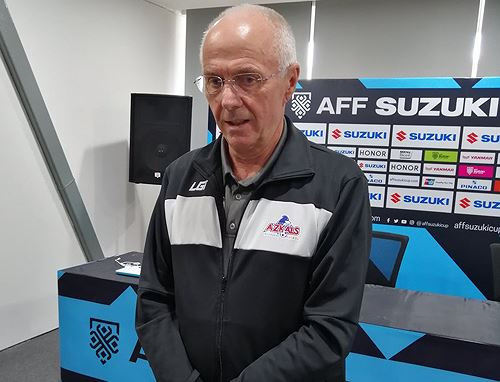 HLV Sven-Goran Eriksson rất tự tin trước vòng bán kết AFF Cup 2018