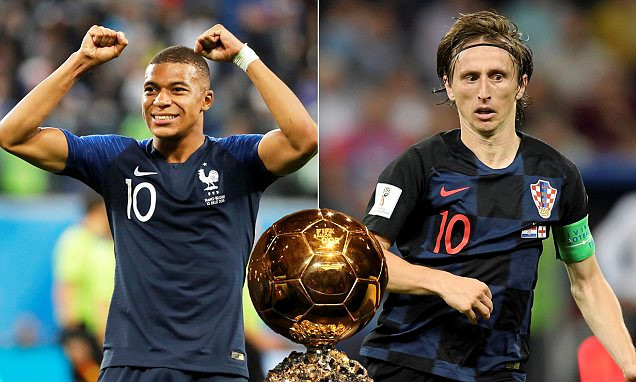 Kylian Mbappe và Luka Modric thách thức Ronaldo
