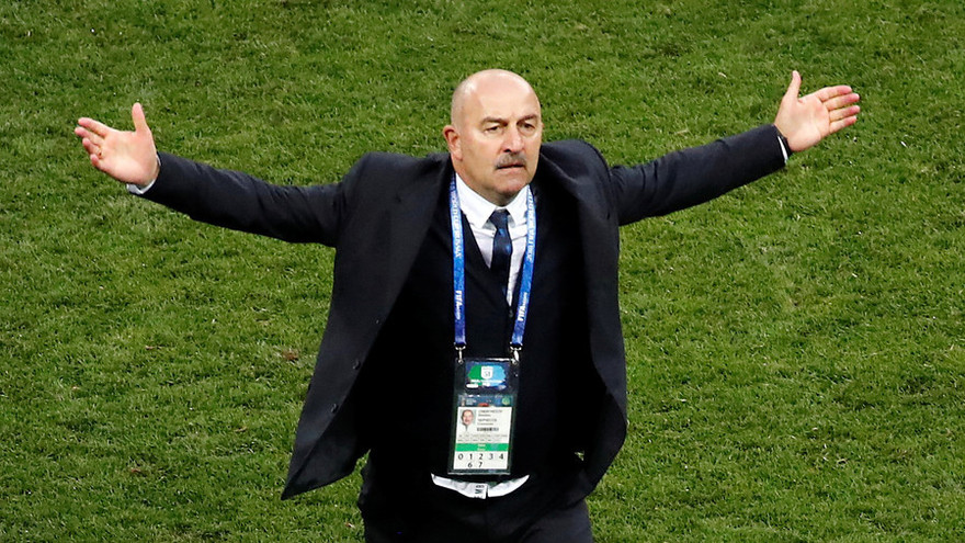 HLV Stanislav Cherchesov không quá vui mừng khi thắng Tây Ban Nha