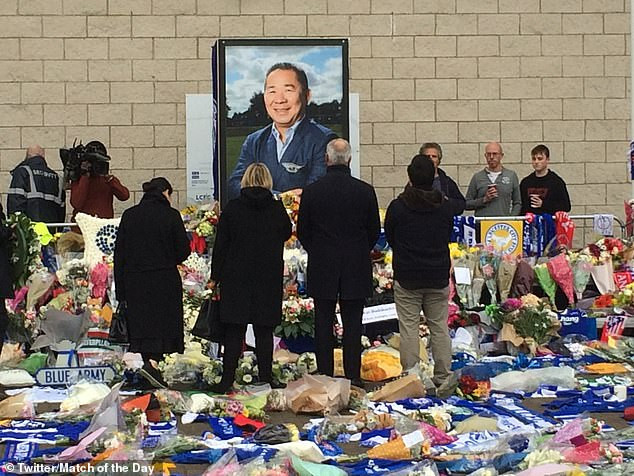 Claudio Ranieri trở lại viếng chủ tịch Leicester City, Vichai Srivaddhanaprabha