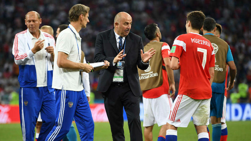 HLV Stanislav Cherchesov tin Nga đã để lại ấn tượng đẹp