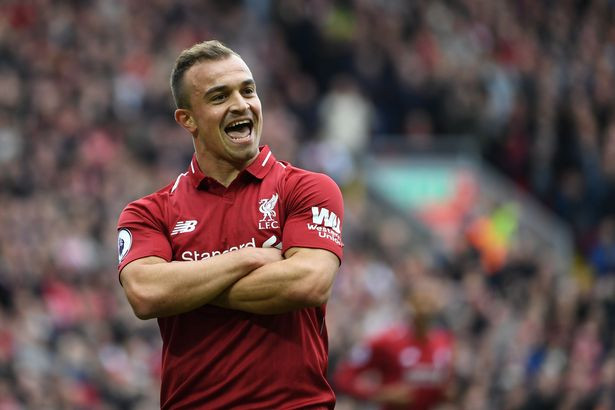 Shaqiri tỏa sáng trong lần đầu tiên đá chính cho Liverpool