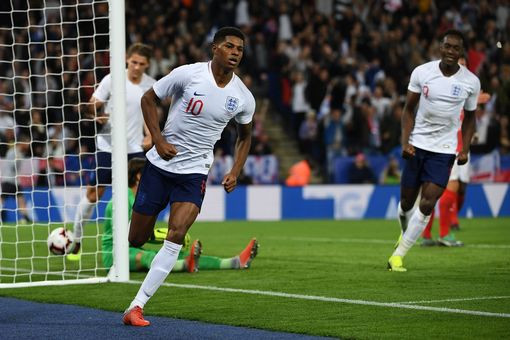 Marcus Rashford liên tục tỏa sáng ở tuyển Anh