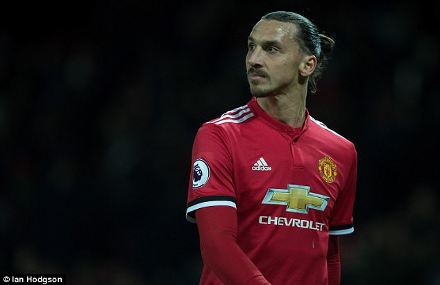 Ibrahimovic rời M.U vào đầu năm nay.