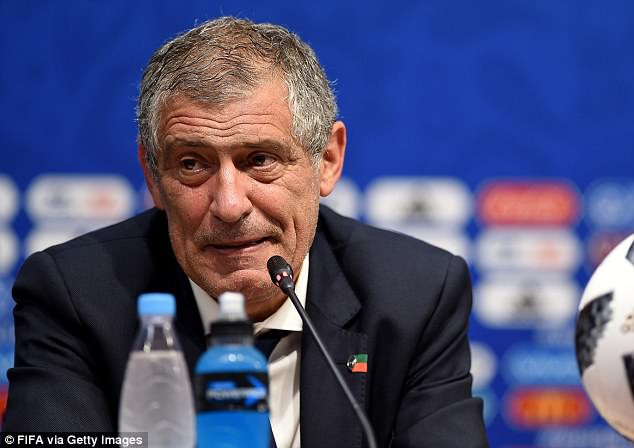 Fernando Santos tiếc nuối vì không được gặp chủ nhà Nga.