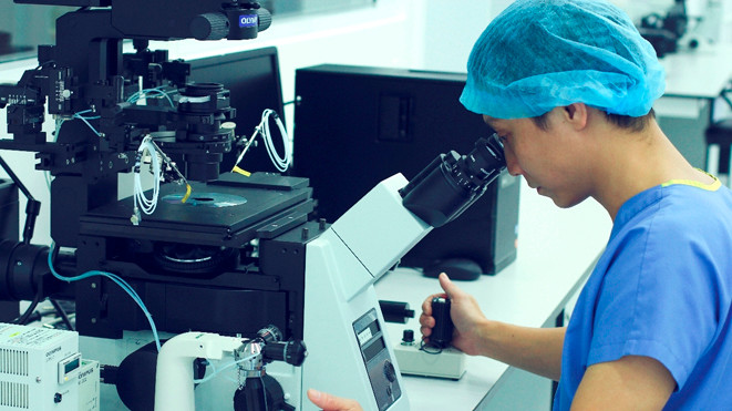 Hệ thống thiết bị hiện đại của trung tâm tế bào gốc và công nghệ gene